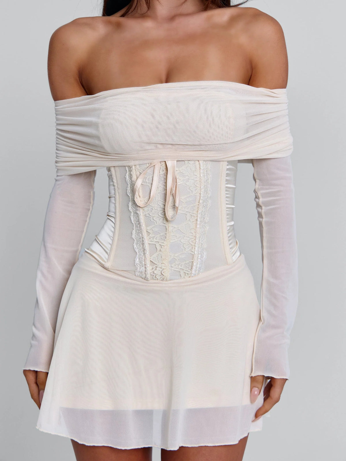 Lucy's ORLA MINI DRESS BEIGE