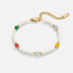 Vioraia Orelia Pearl & Bead Bracelet