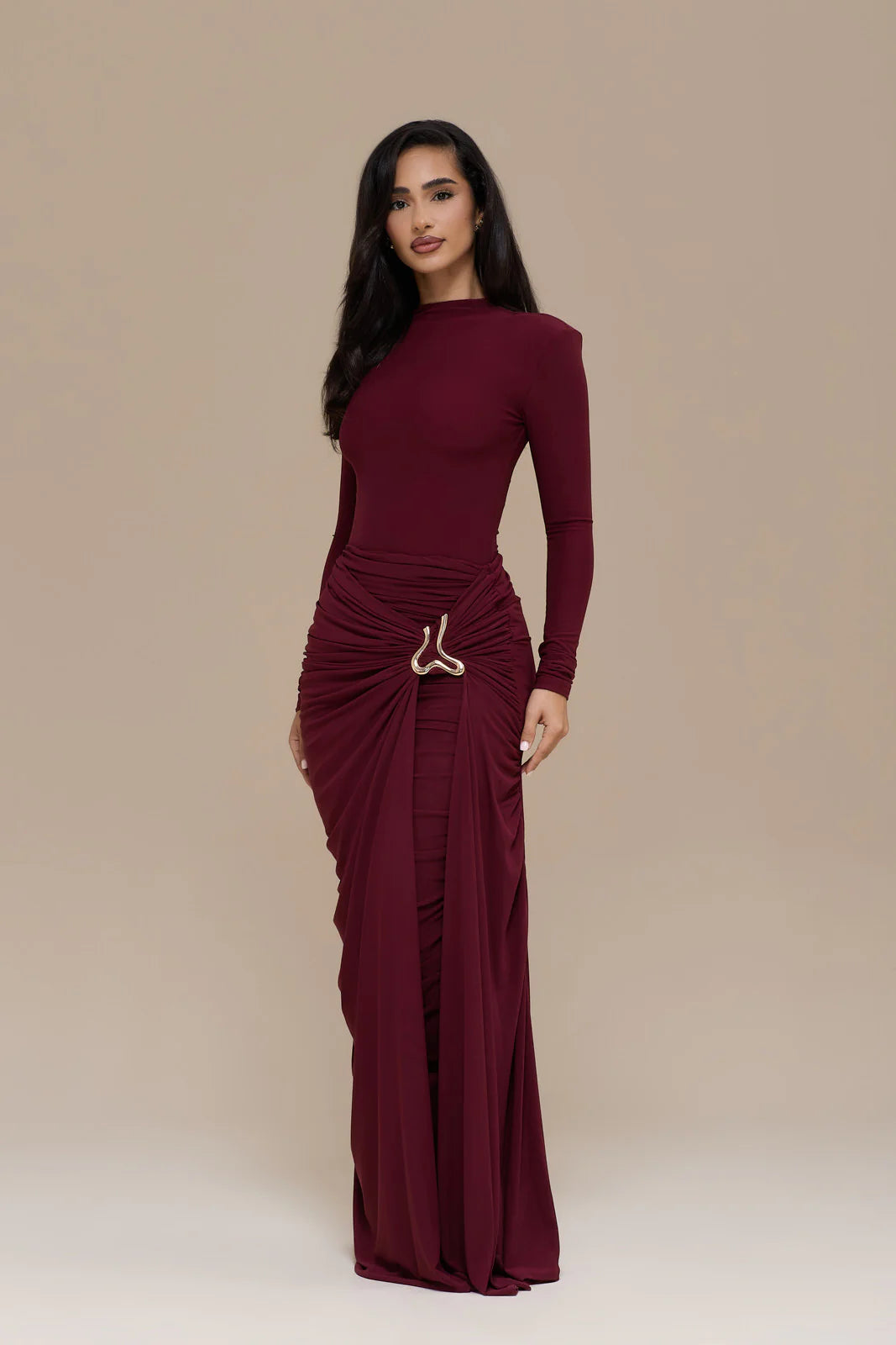 GIA BODYSUIT | WINE