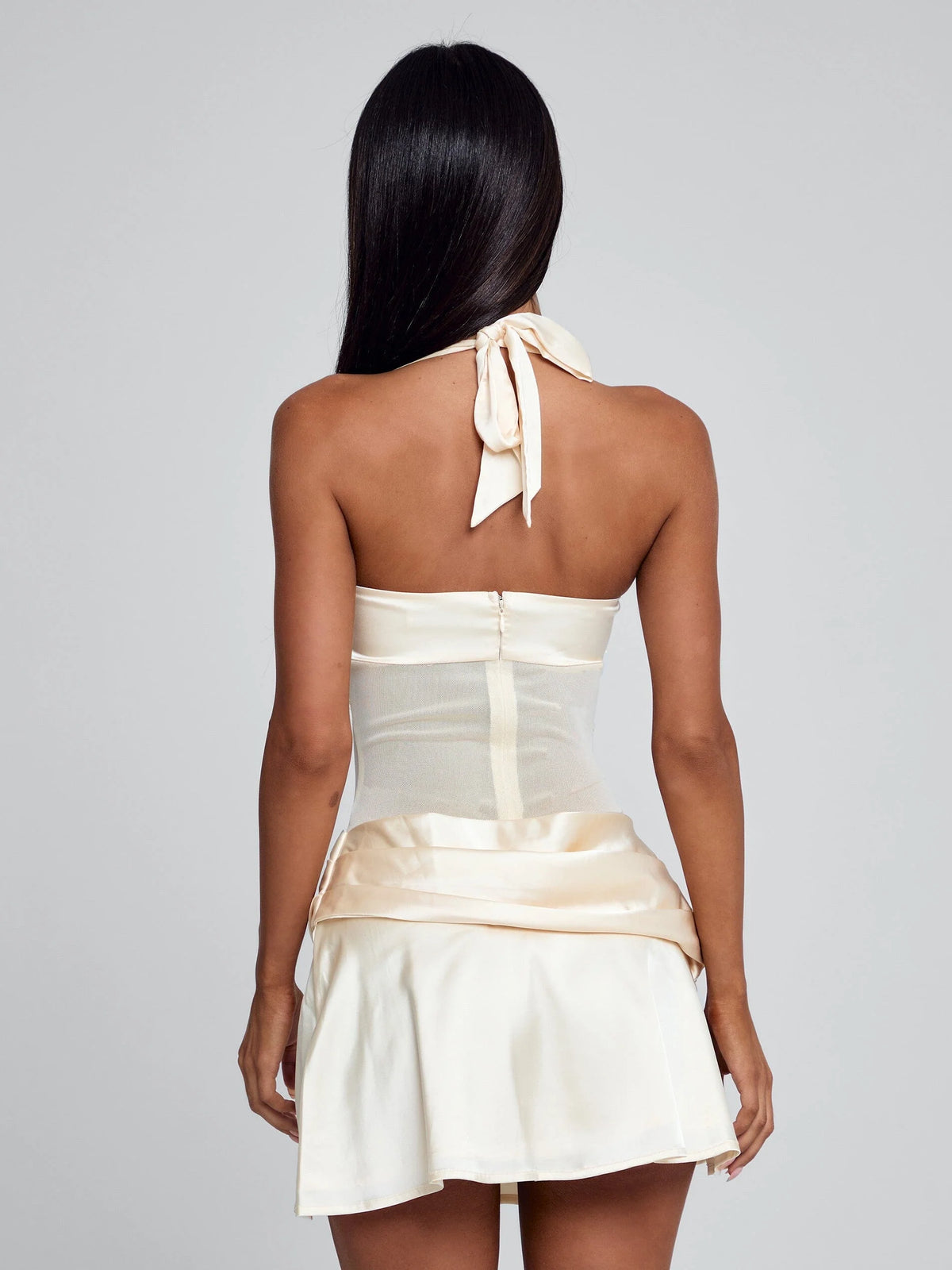 Lucy's CARMIN MINI DRESS IVORY