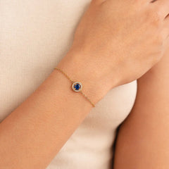 Vioraia Ocean Blue Crystal Bracelet