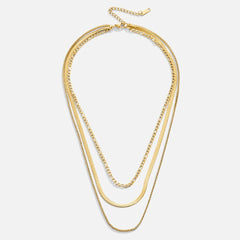 Vioraia Vienna Layered Chain Necklace