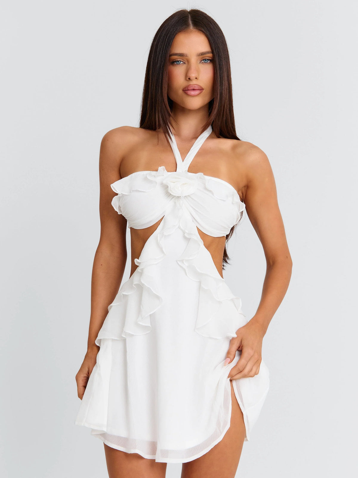 Lucy's ZADIE MINI DRESS WHITE