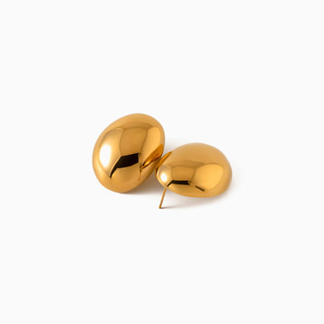 Vioraia Kiara Molten Curve Studs