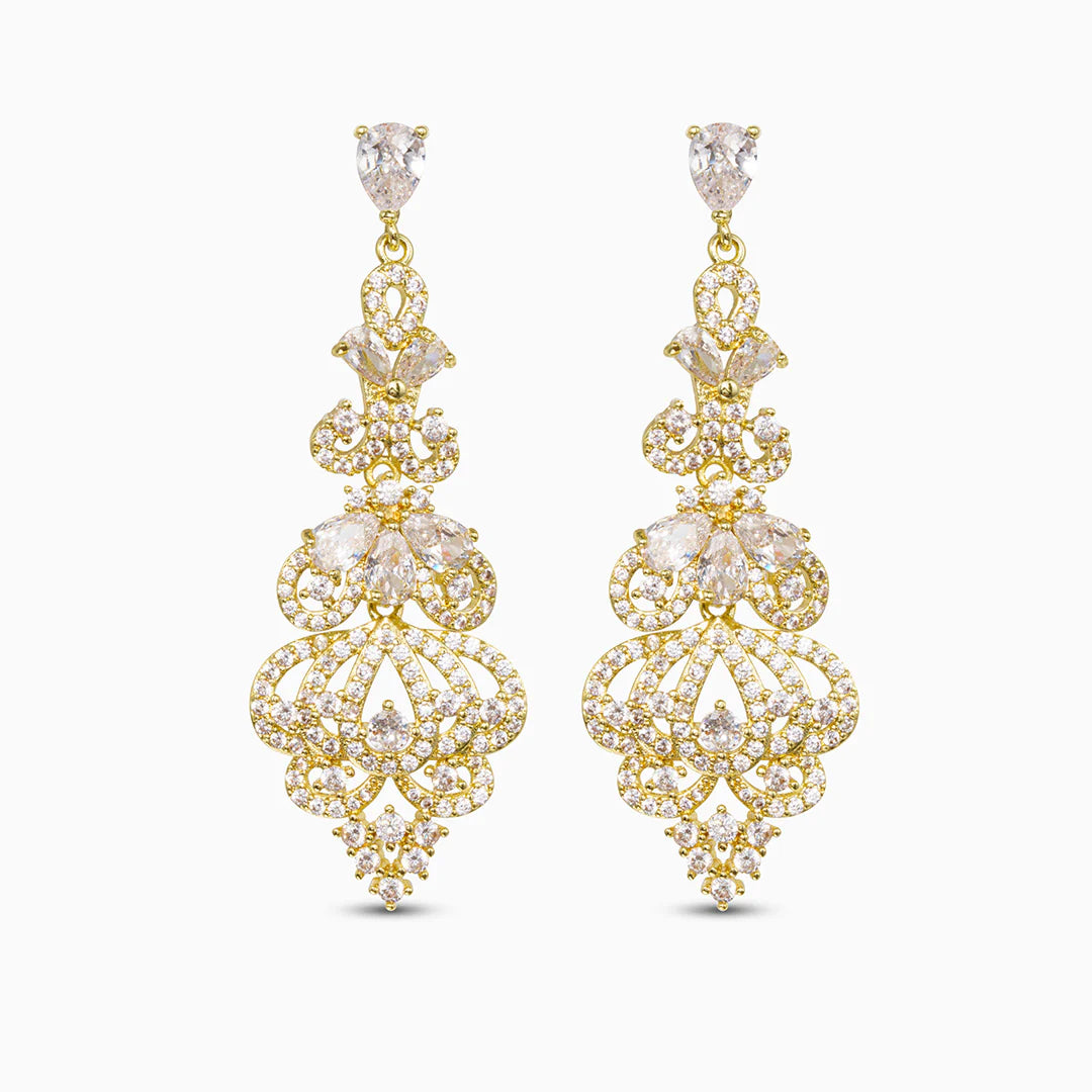 Vioraia Lush Chandelier Earrings
