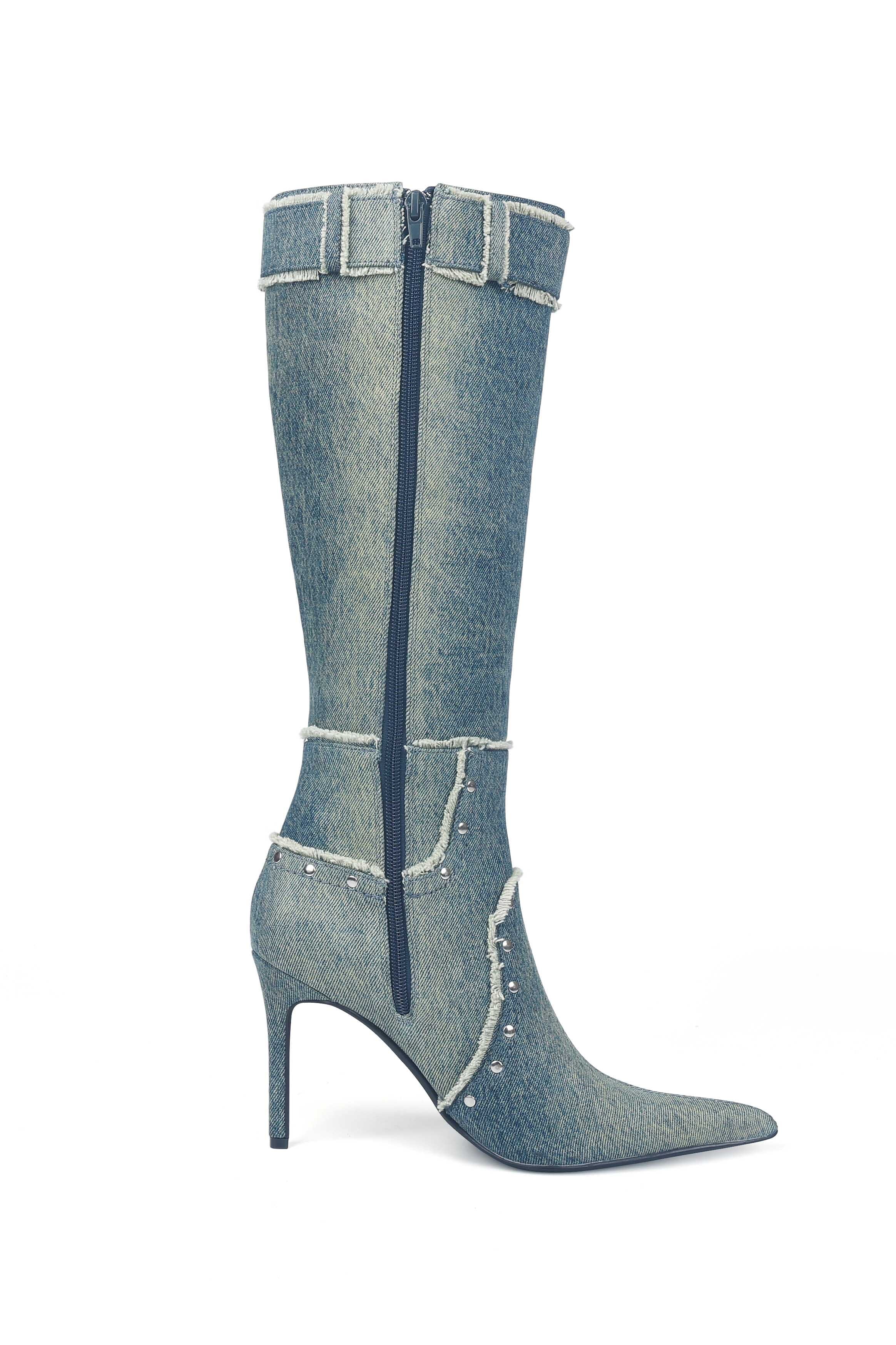 Lucy's CINDY DENIM BOOTS