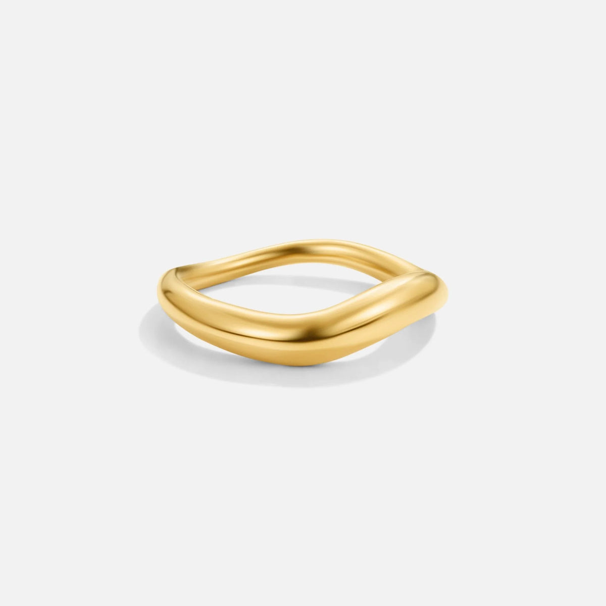 Vioraia Mina Gold Wave Ring