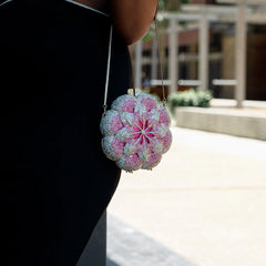 Vioraia Jeline Flower Clutch Bag