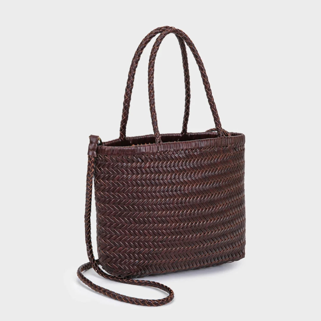 Vioraia Brie Woven Handbag