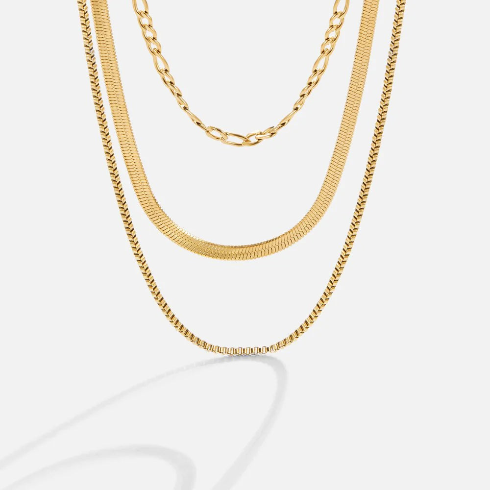 Vioraia Vienna Layered Chain Necklace