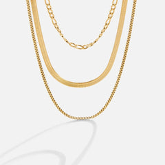 Vioraia Vienna Layered Chain Necklace
