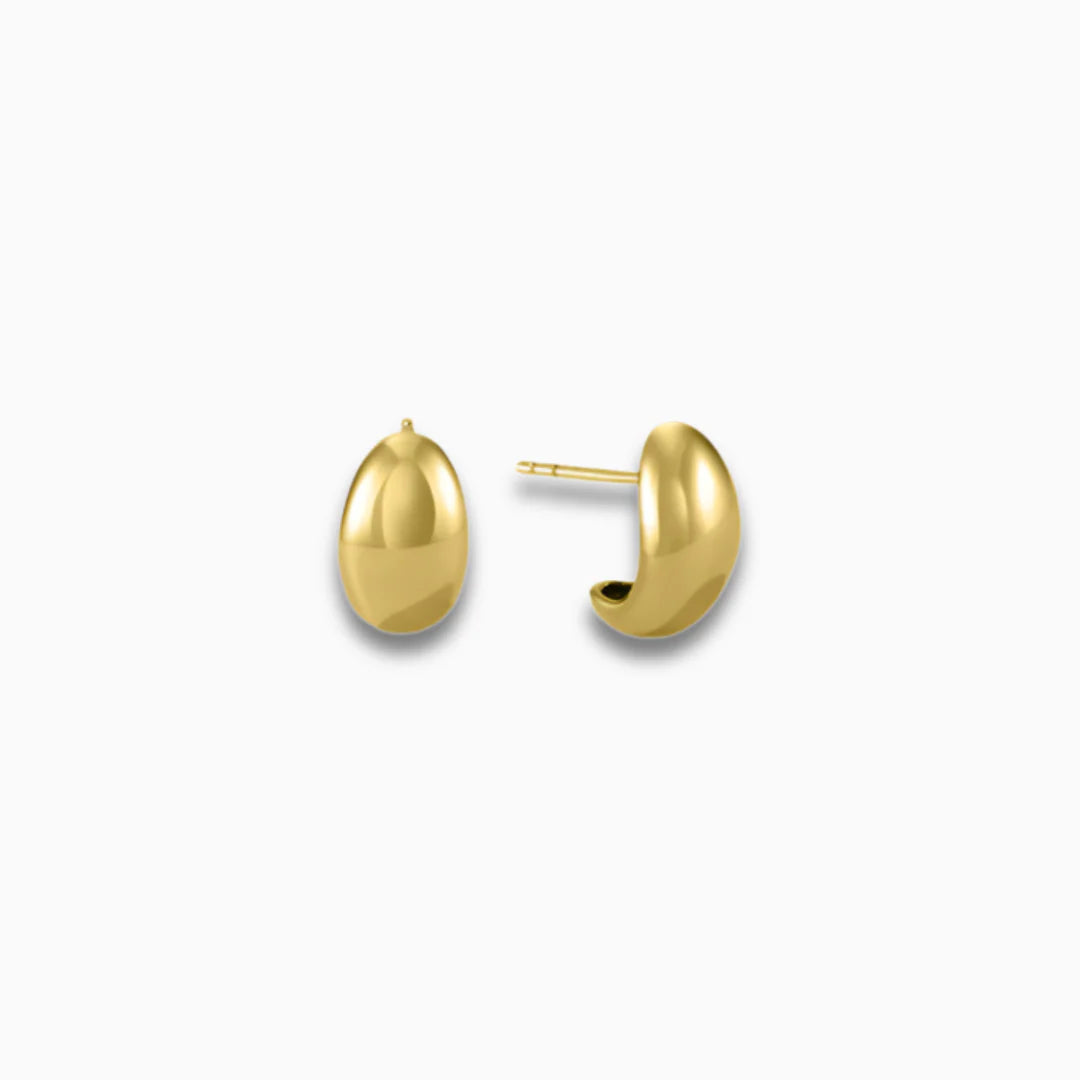 Vioraia Solenne Dome Stud Earrings