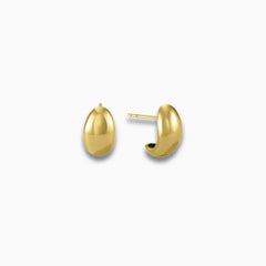 Vioraia Solenne Dome Stud Earrings
