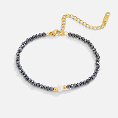 Vioraia Midnight Pearl Bracelet