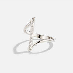 Vioraia Mila Twisted Silver Ring