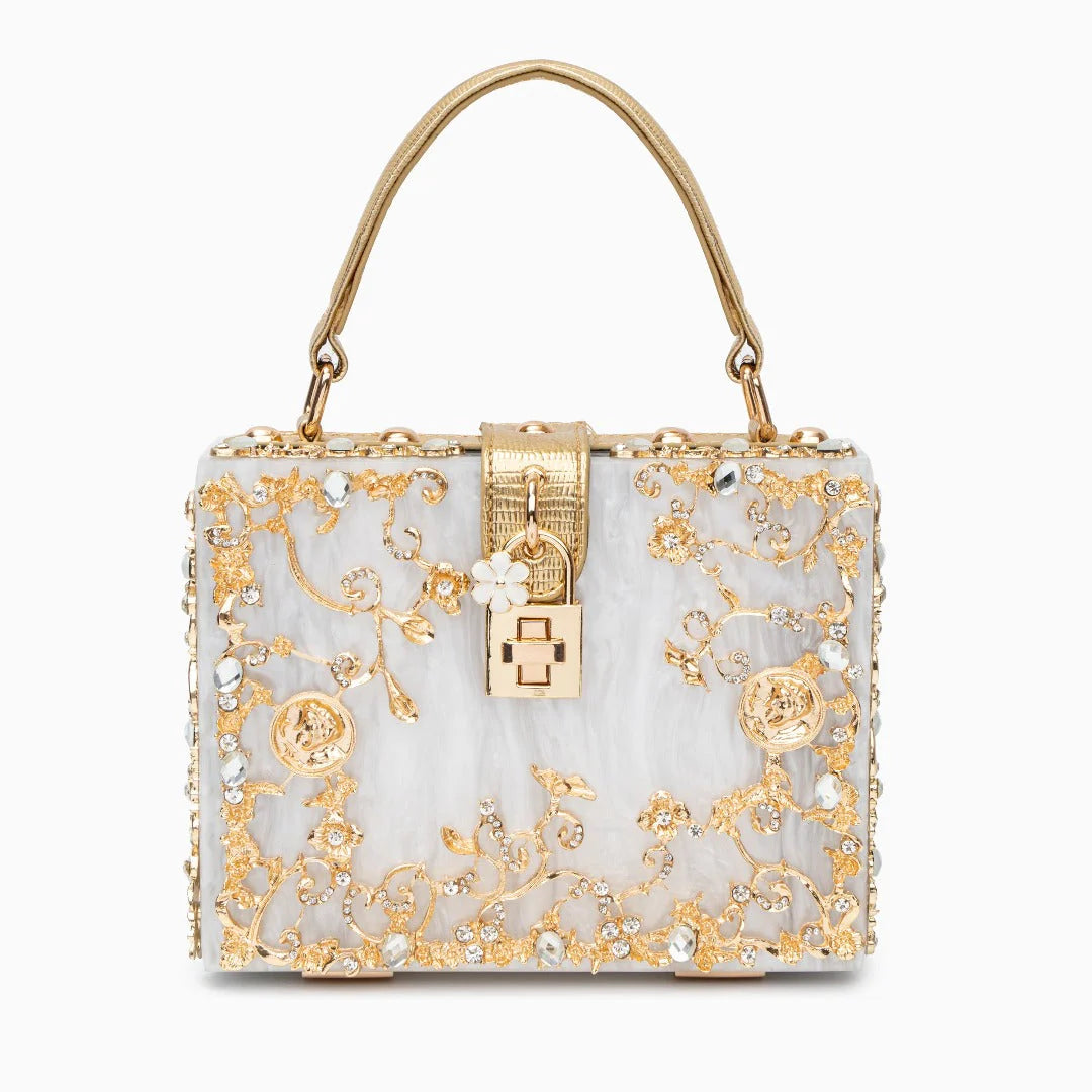 Vioraia Acrylic Box Handbag