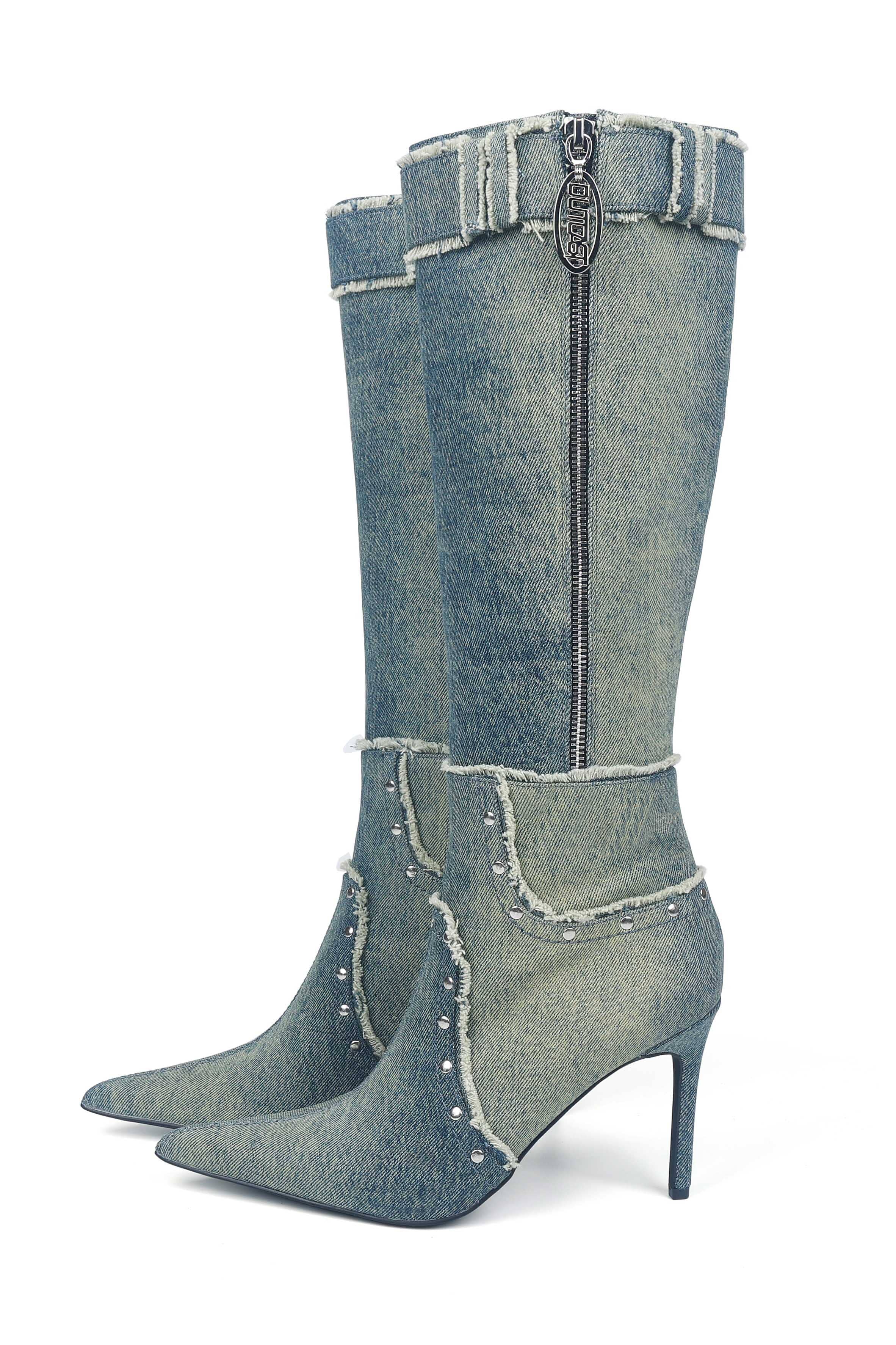 Lucy's CINDY DENIM BOOTS