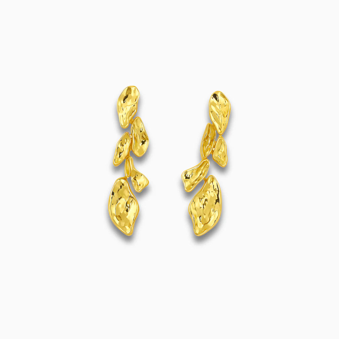 Vioraia Luna Molten Cascade Earrings