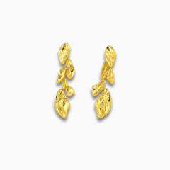 Vioraia Luna Molten Cascade Earrings