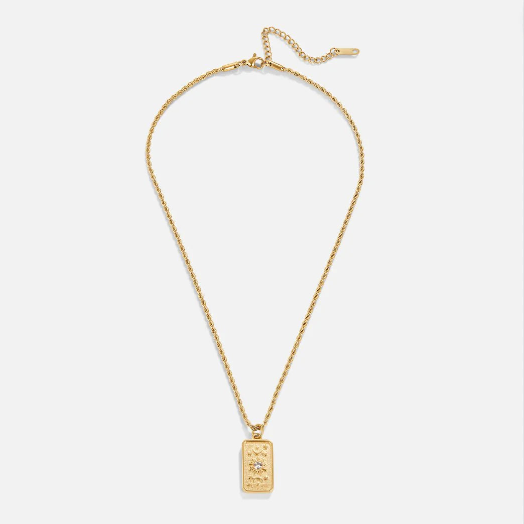 Vioraia ‘The Sun’ Tarot Pendant Necklace