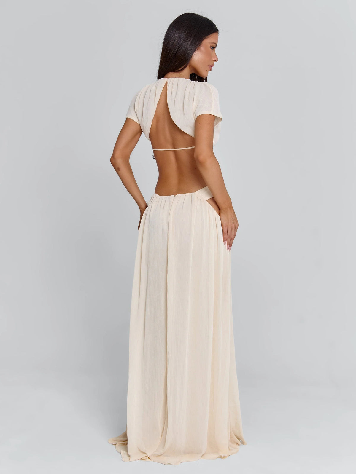 Lucy's SOLEIA MAXI SKIRT CREAM