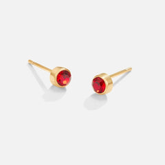 Vioraia Birthstone Stud Earrings