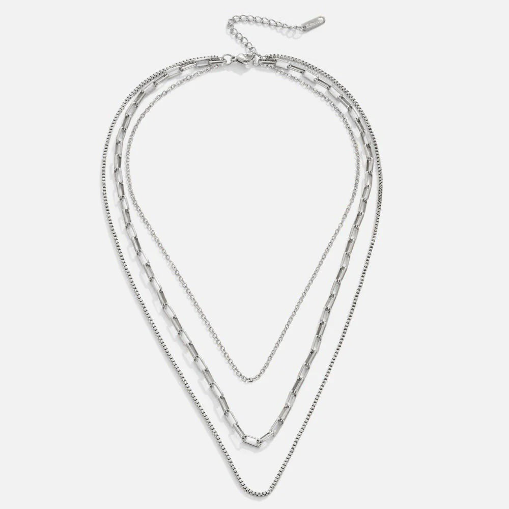 Vioraia Miela Layered Chain Necklace