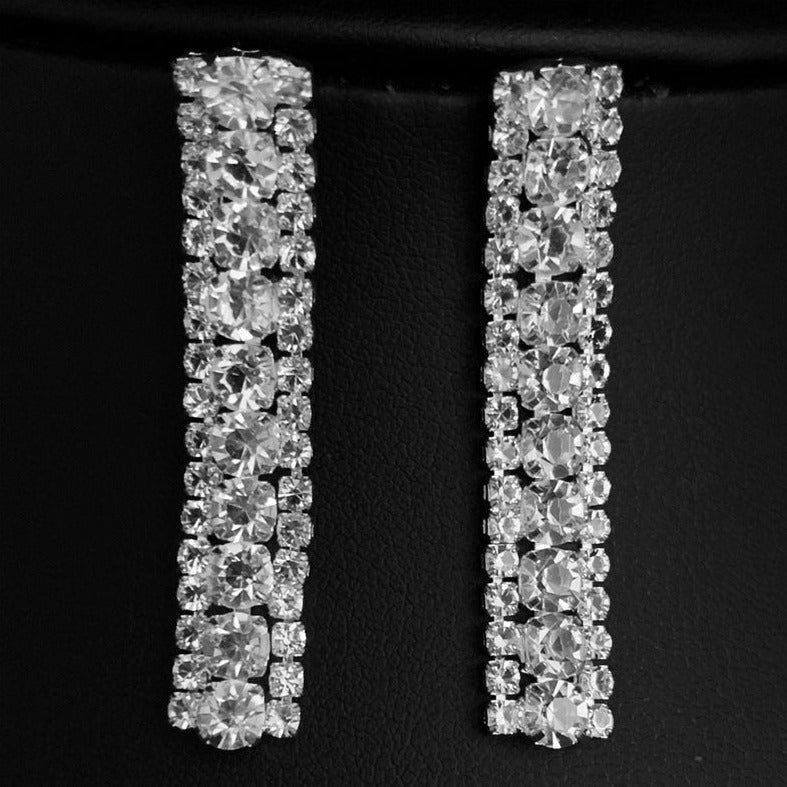 Vioraia Luxury Rhinestones Jewelry Set