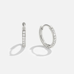 Vioraia Eternity Hoop Earrings