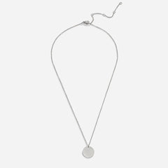 Vioraia Silver Coin Necklace
