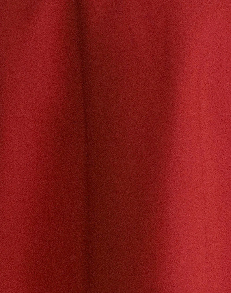 Audra Mini Dress in Red