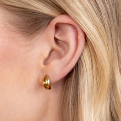 Vioraia Mini Curve Earrings