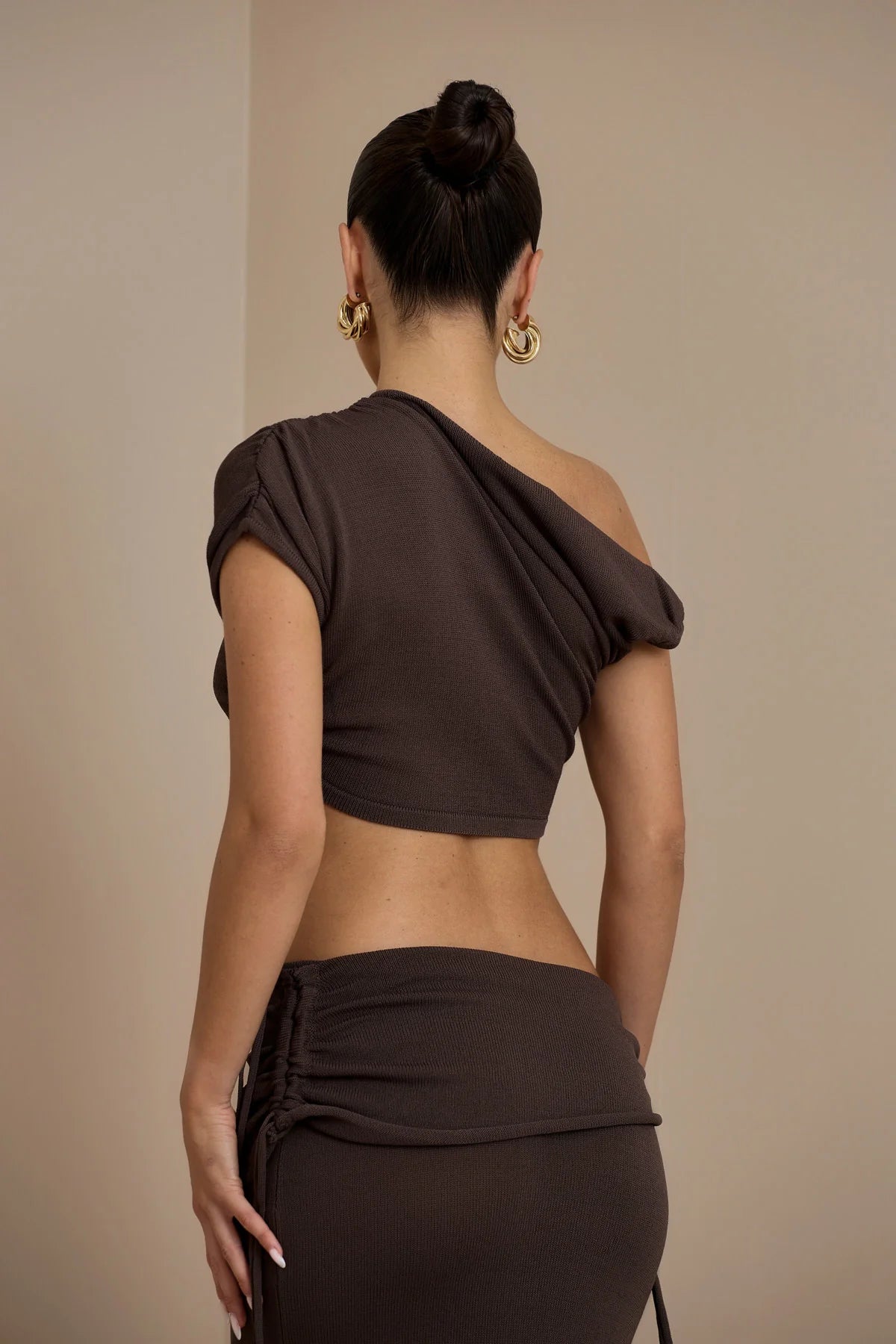 YRIS KNIT CO-ORD | CHOCOLATE