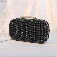 Vioraia Sara Diamond Encrusted Clutch Bag