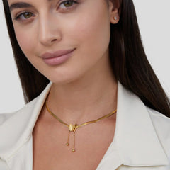 Vioraia Amelie Gold Butterfly Necklace