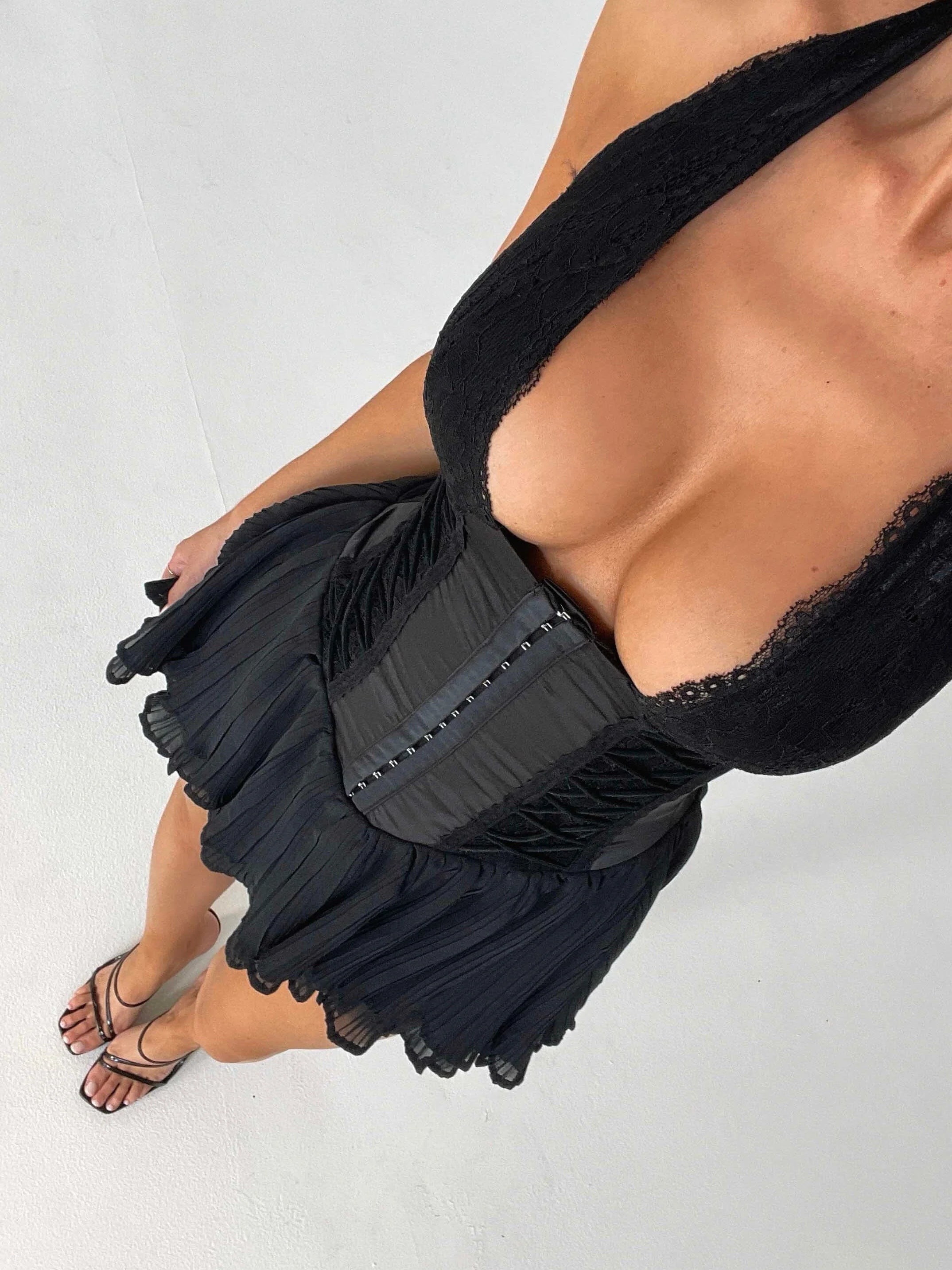 Lucy's MON AMOUR MINI DRESS BLACK