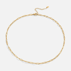 Vioraia Lara Paperclip Chain Necklace