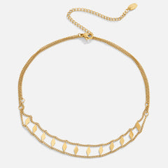 Vioraia Zara Gold Choker