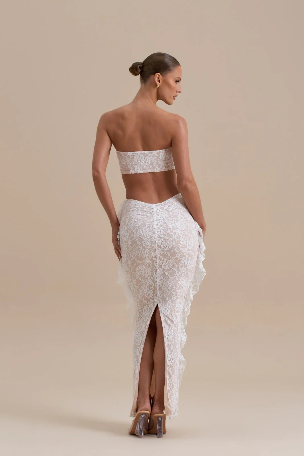 ARIEL CO-ORD | WHITE LACE - SALE