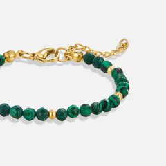 Vioraia Free Emerald Green Beaded Bracelet