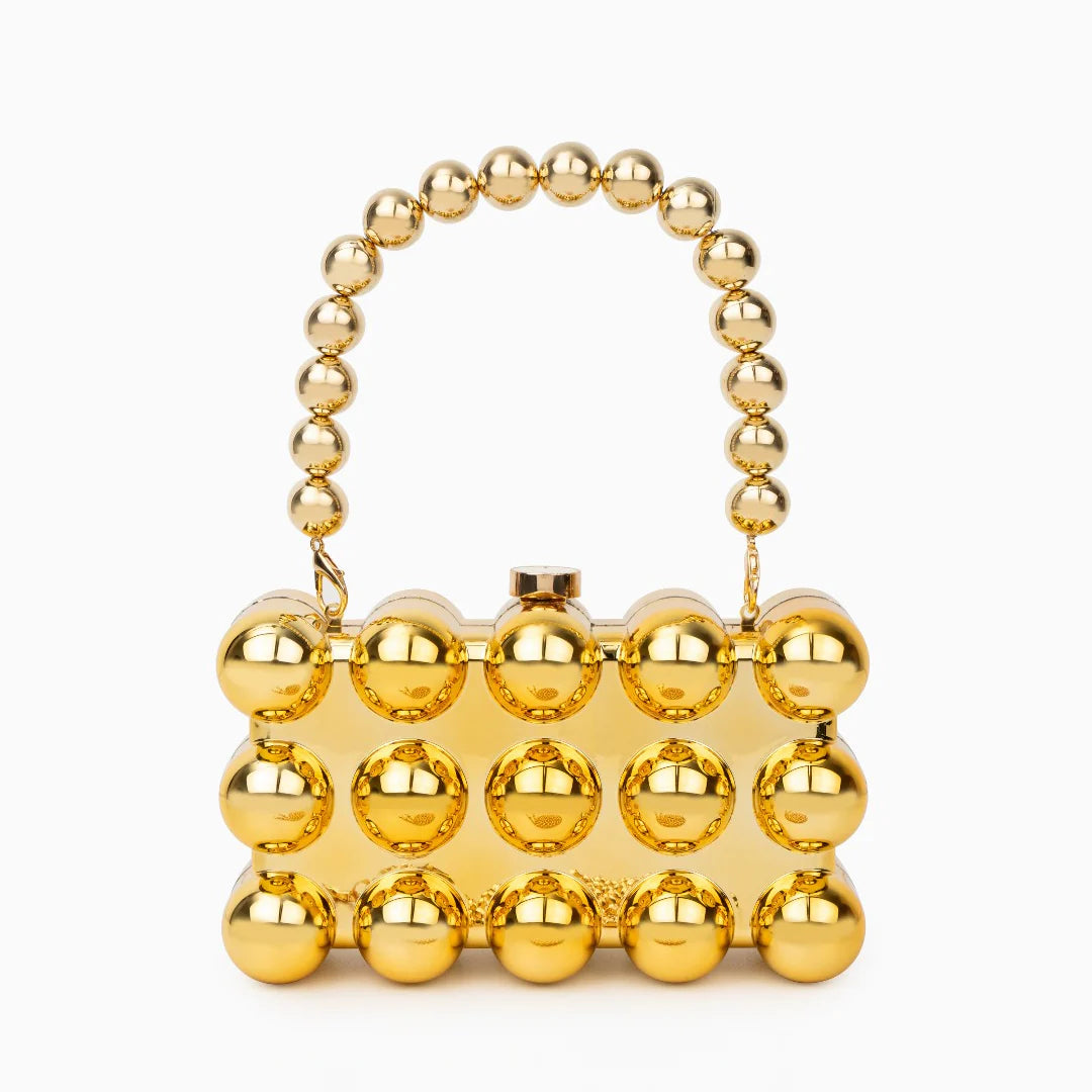 Vioraia Jada Acrylic Clutch Bag