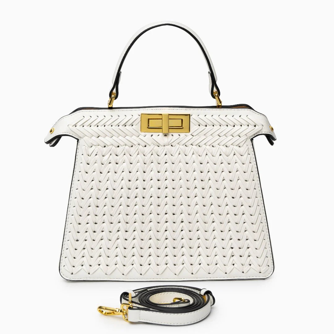 Vioraia Dionne Woven Handbag