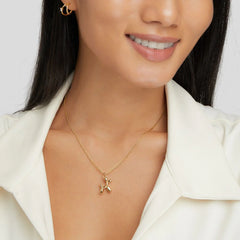 Vioraia Gold Balloon Animal Necklace