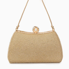 Vioraia (CS) Vintage Rhinestones Glitter Handbag