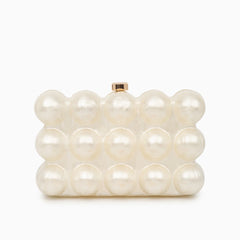 Vioraia (CS) Lorraine Acrylic Clutch Bag