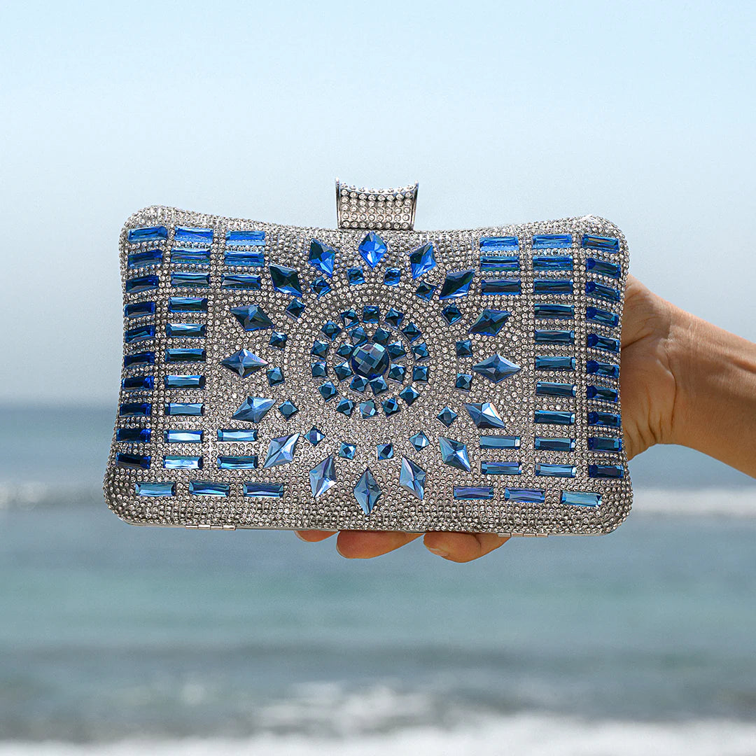 Vioraia Sparkling Clutch Bag
