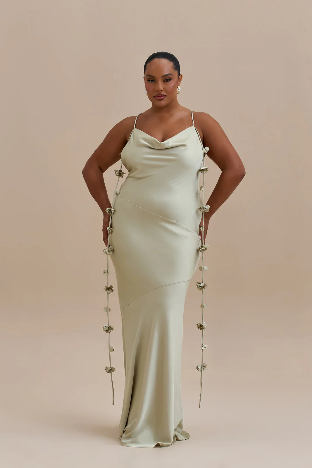 ARIA MAXI DRESS | SAGE - SALE