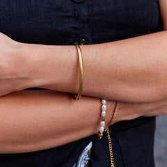 Vioraia Eli Gold Bangle