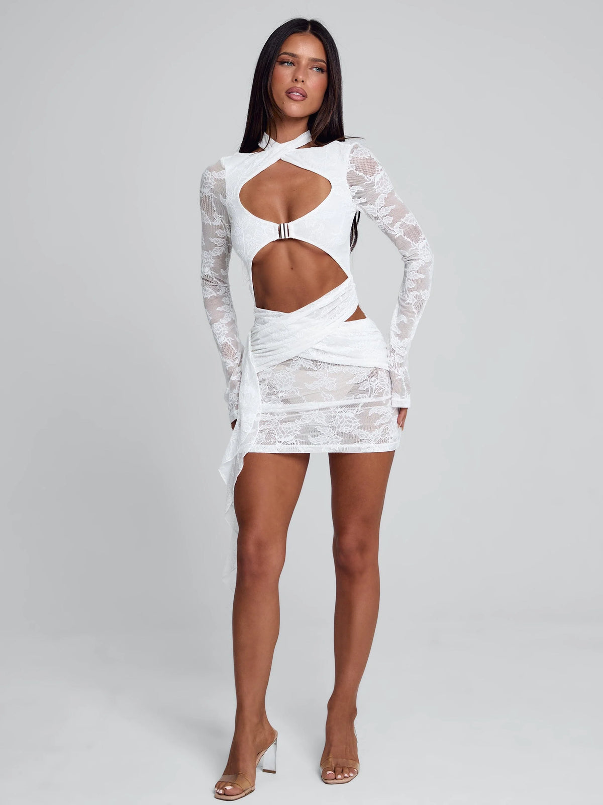 Lucy's CLEMENTINE MINI DRESS WHITE