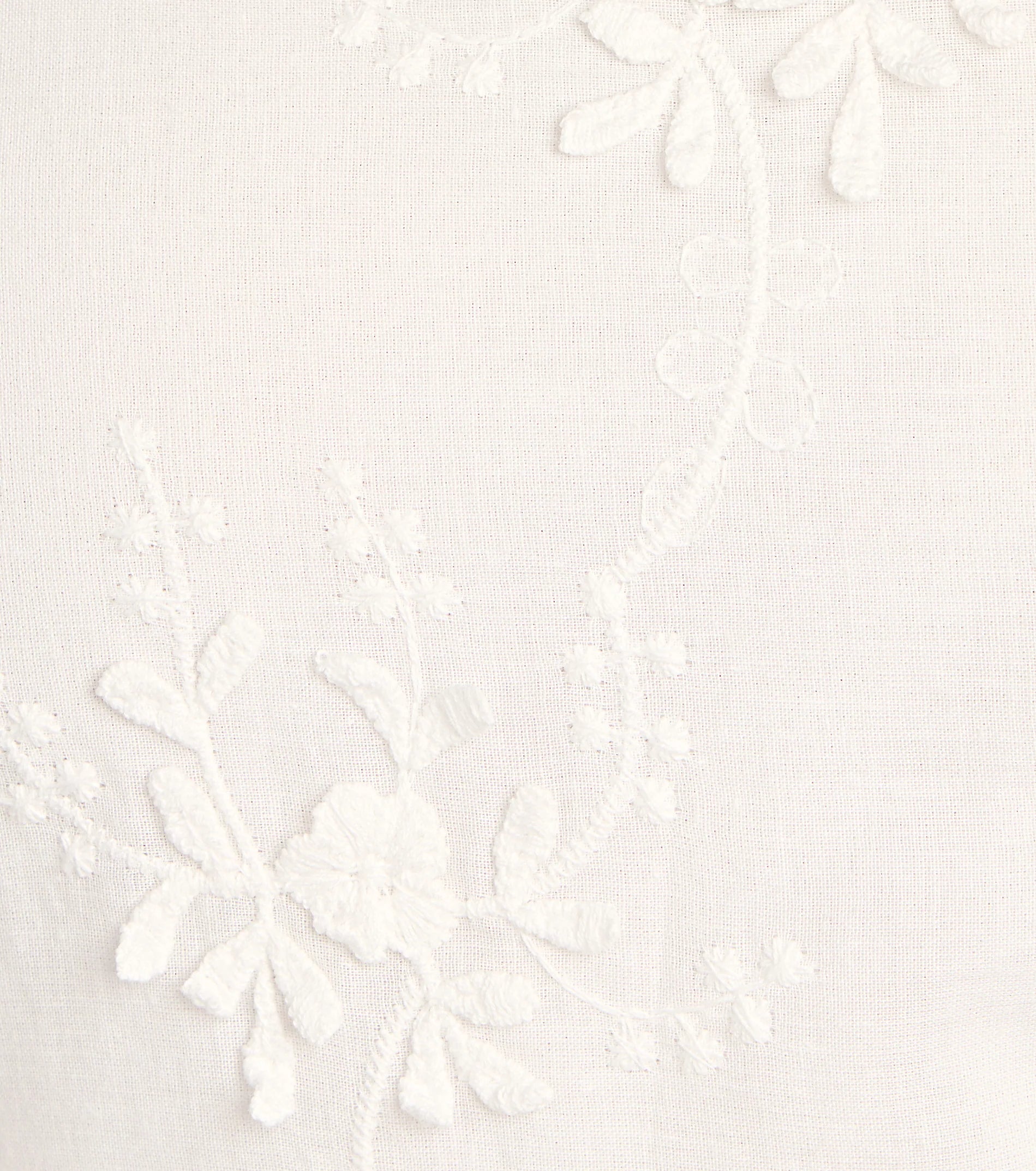 Cottage Charm Eyelet Mini Dress